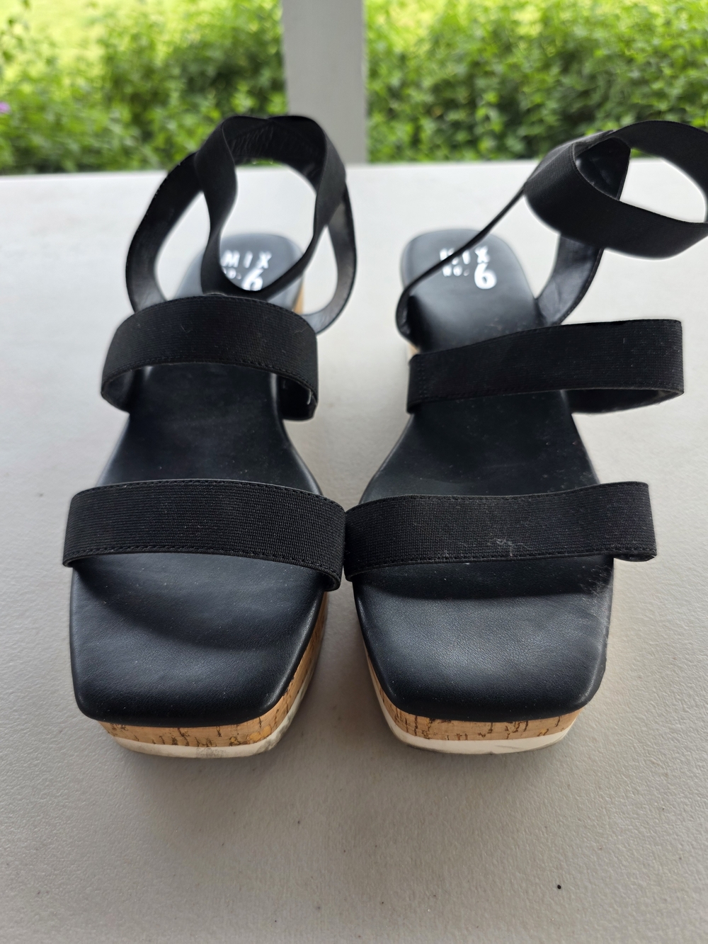 Black Strappy Women’s Sandals - MIX No. 6